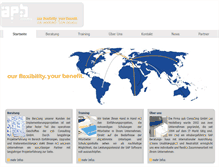 Tablet Screenshot of apb-consulting.com